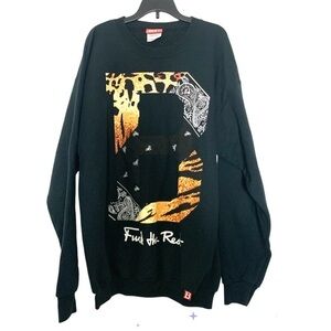 Vintage F The Rest Black BEST Graphic Sweatshirt